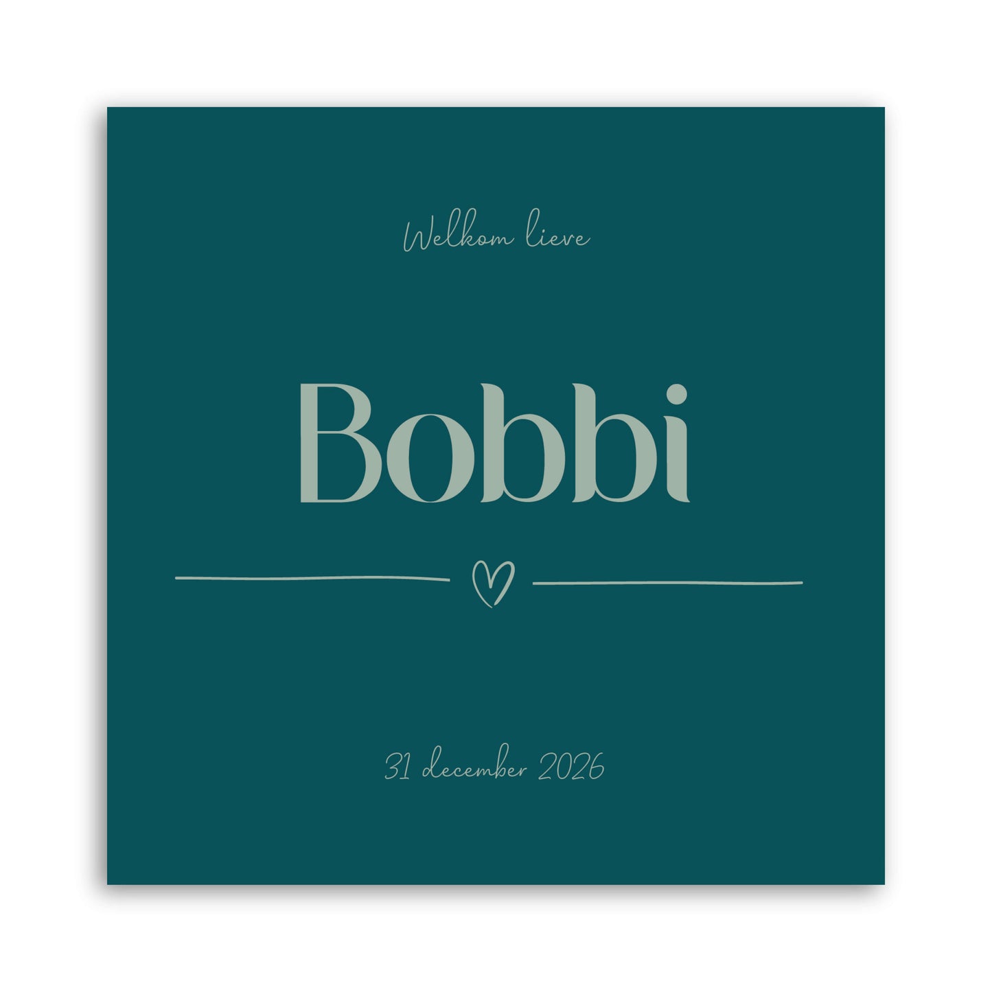 Kaartje Bobbi