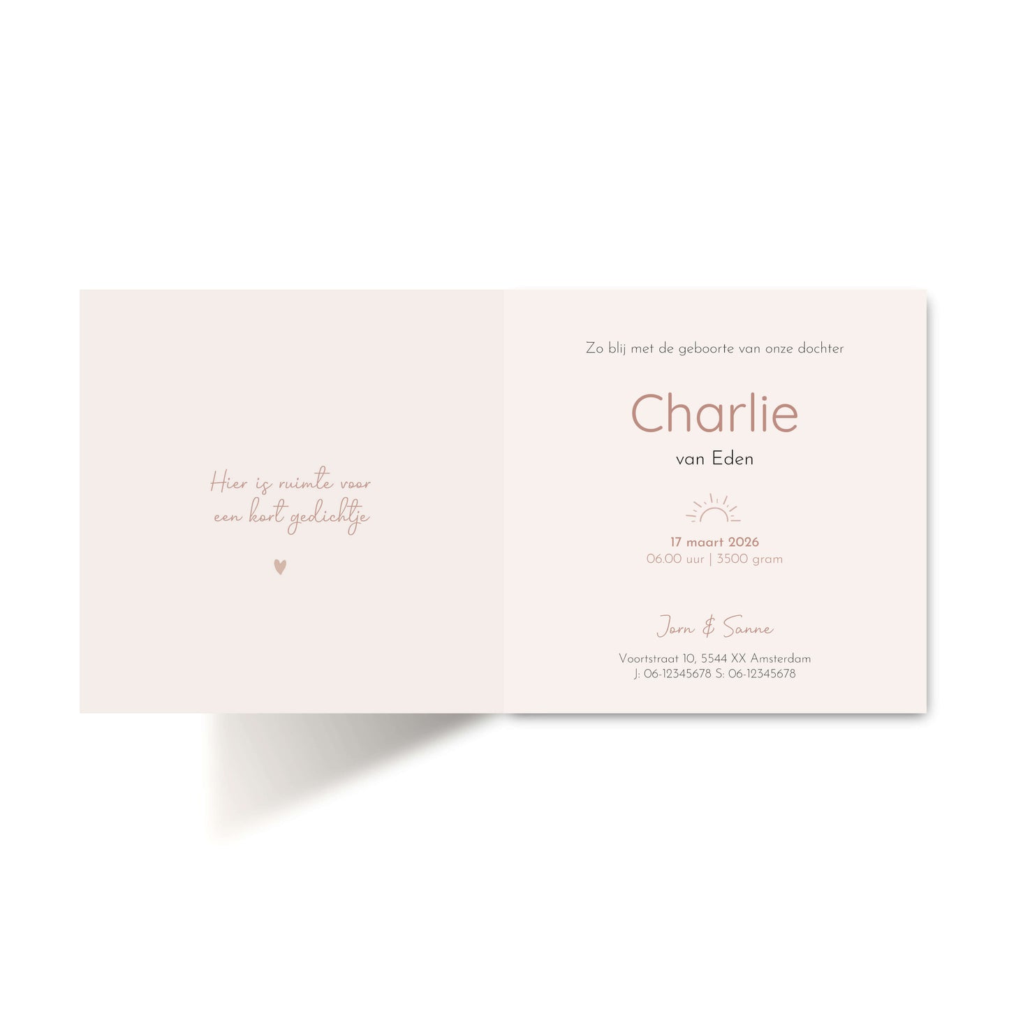Kaartje Charlie