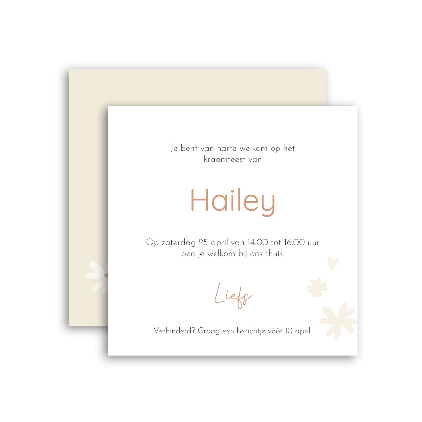 Kraamfeestkaartje