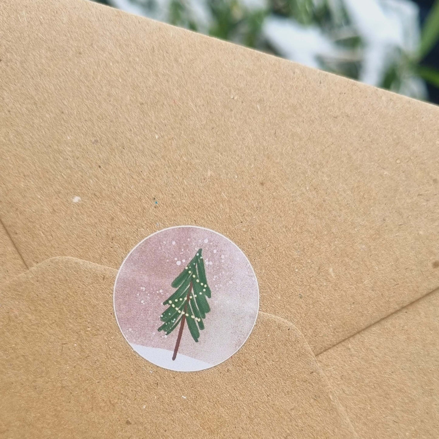 Kerstkaarten set (10 stuks) - Kerstboom