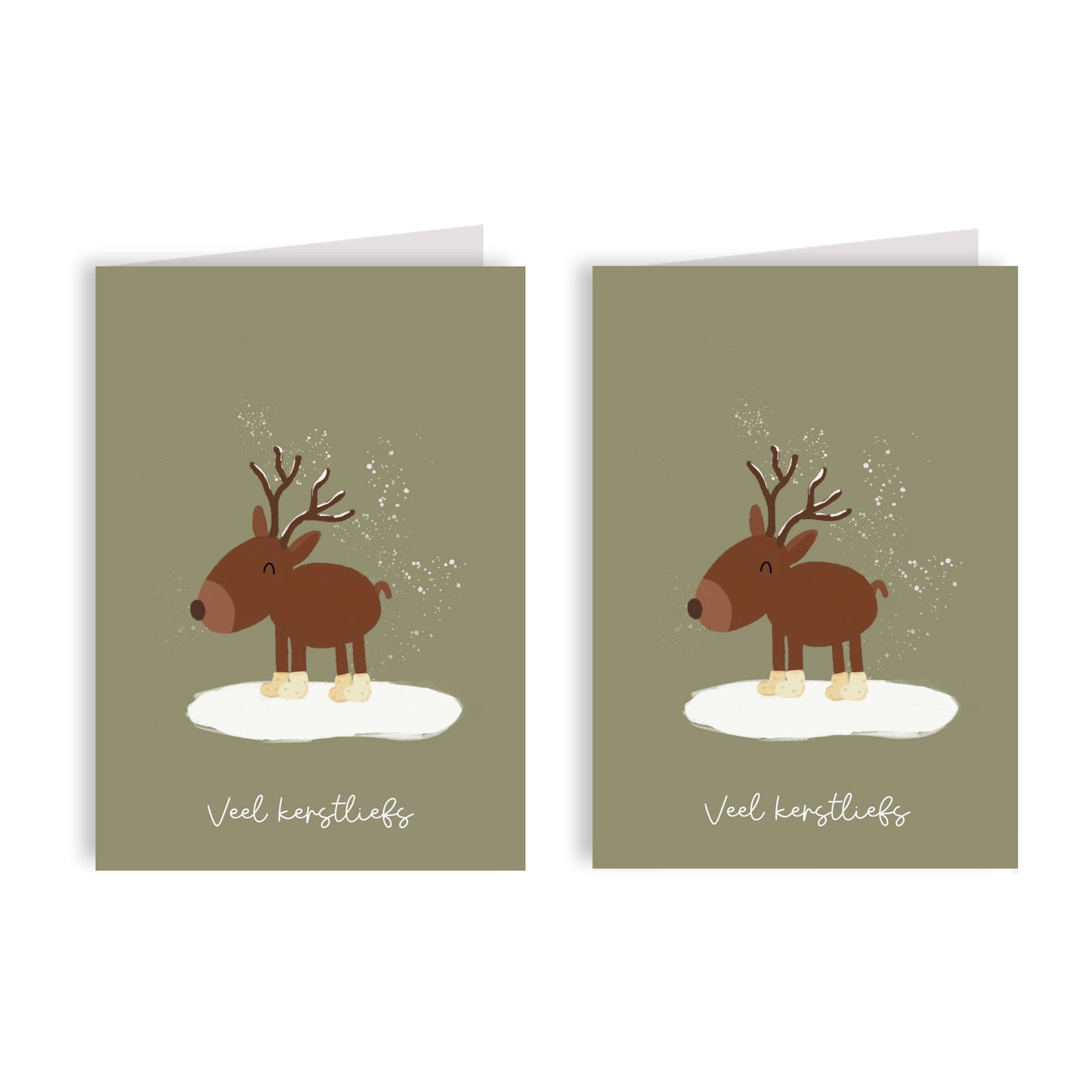 Kerstkaarten set (10 stuks)
