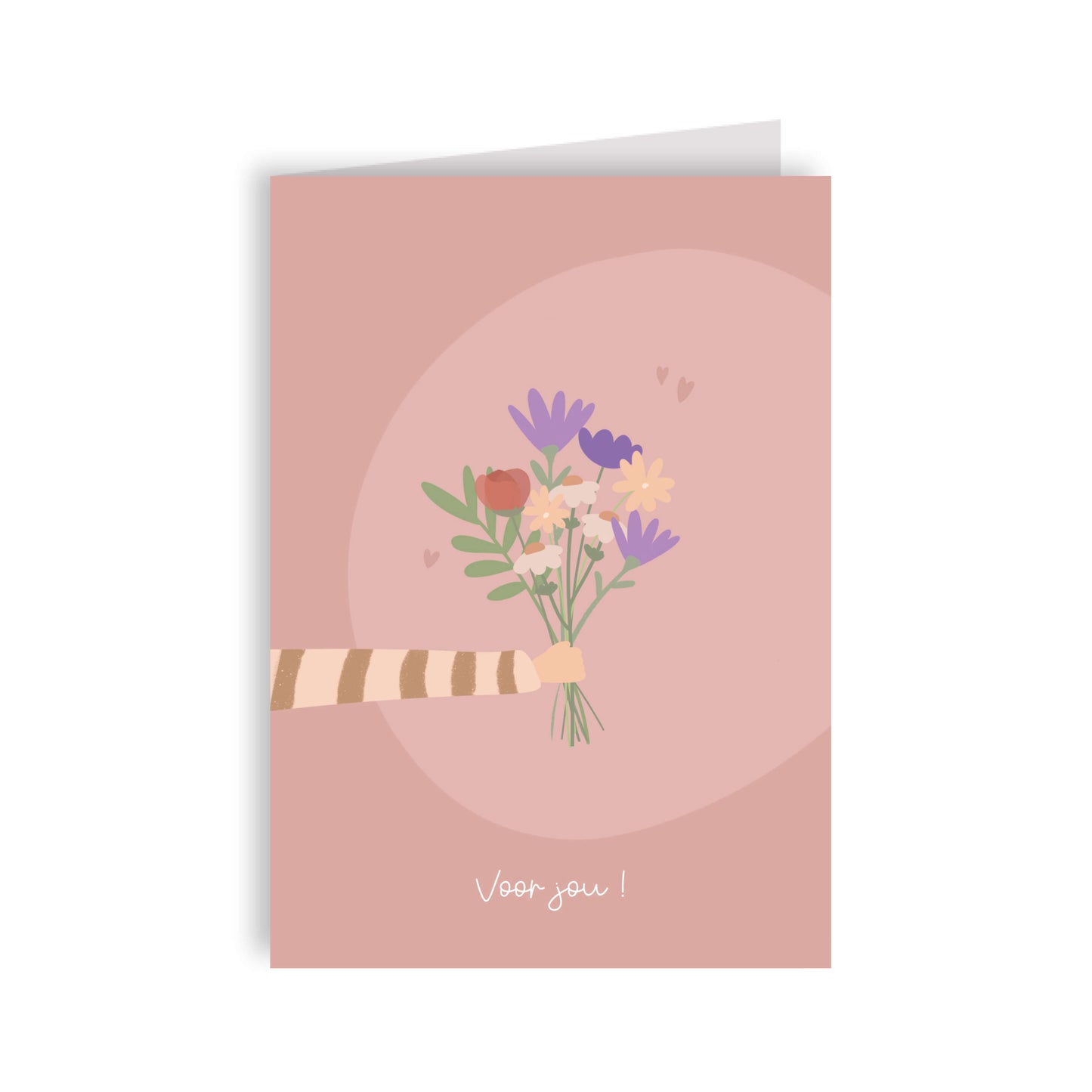 Wenskaart bloemen - Boeket