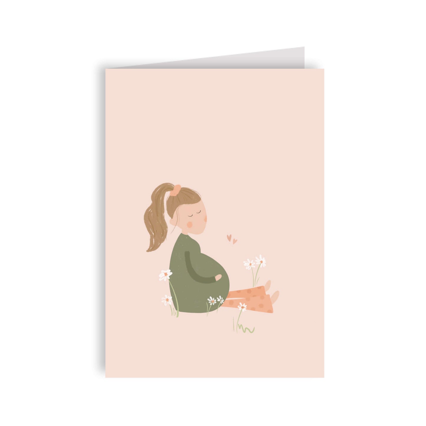 Wenskaart zwanger / verlof